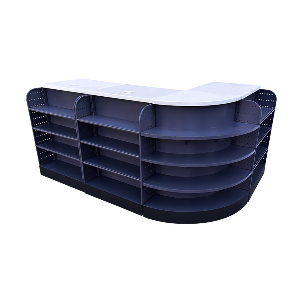 Retail Supermarket Cashier Checkout Counter Desk